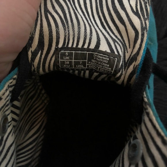 Canvas Dr. Marten’s Boots. Size 7 - Picture 6 of 6